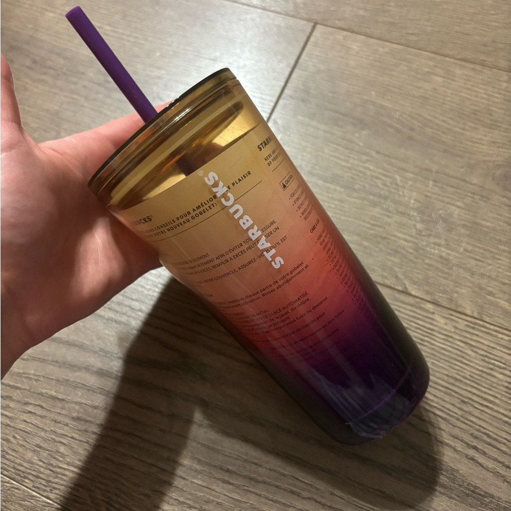 Starbucks Vibrant Purple Tumbler New